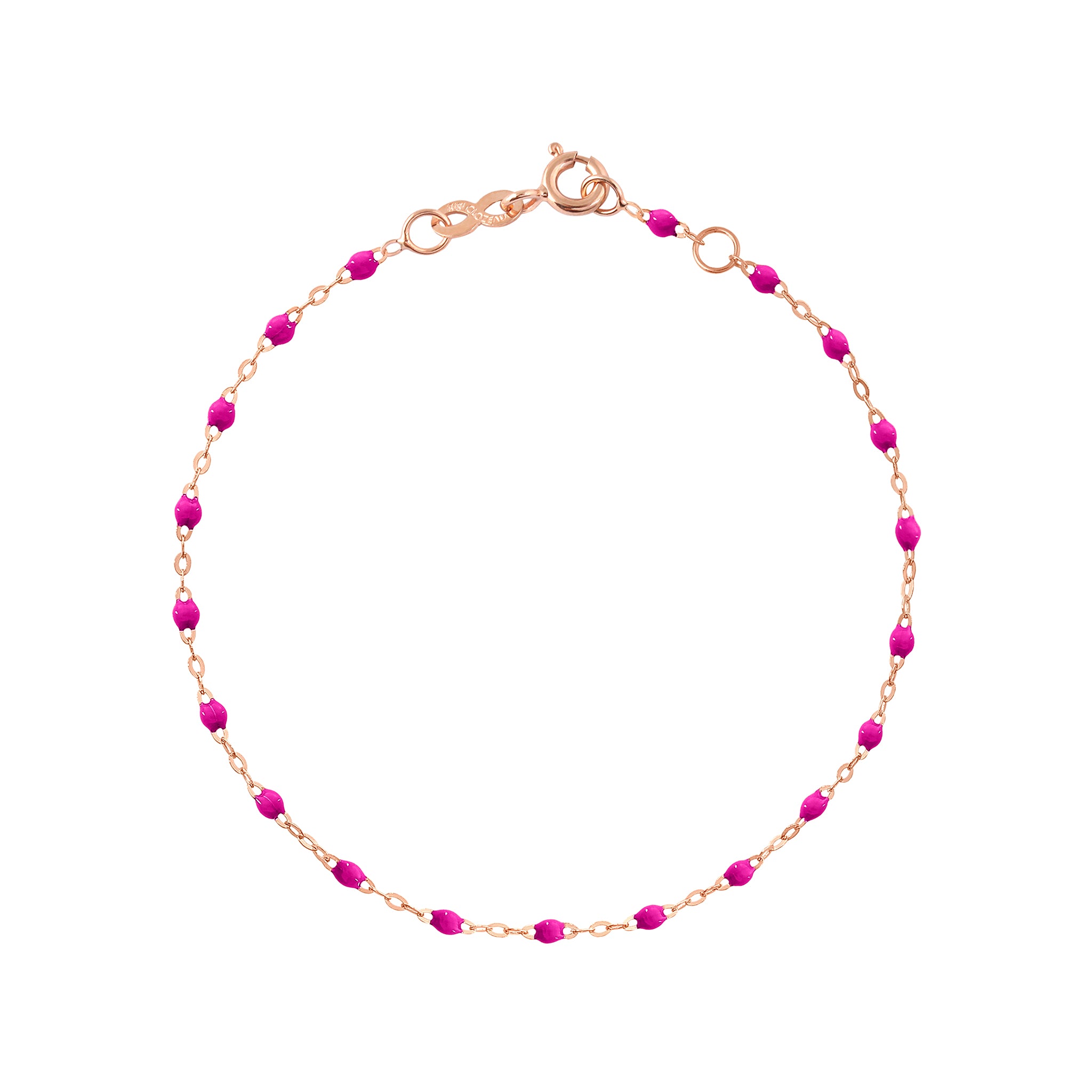 Gigi Clozeau - Bracelet bonbon Classique Gigi, or rose, 18 cm