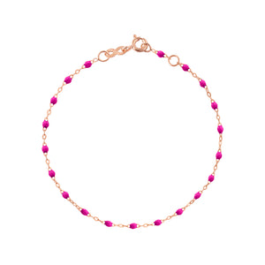 Gigi Clozeau - Bracelet bonbon Classique Gigi, or rose, 18 cm