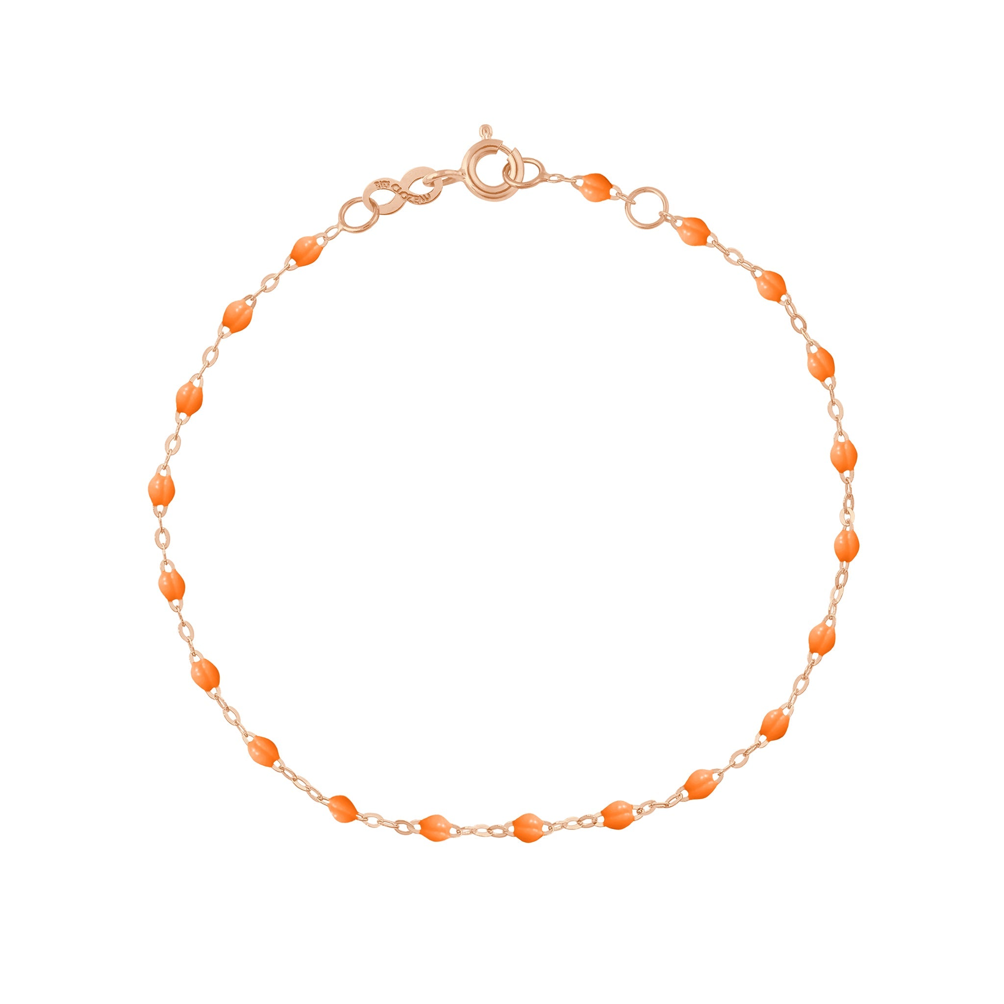 Gigi Clozeau - Bracelet mandarine Classique Gigi, or rose, 19 cm