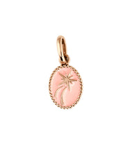 Gigi Clozeau - Pendentif Etoile Espoir résine saumon, or rose