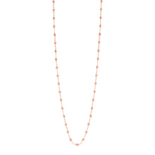 Gigi Clozeau - Sautoir fuchsia Classique Gigi, or jaune, 86 cm