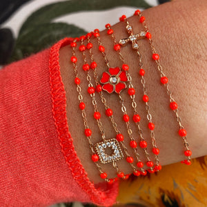 bijoux gigi clozeau bracelet fleur corail