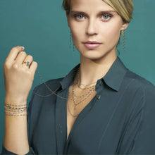 Gigi Clozeau - Collier quartz Classique Gigi, or rose, 60 cm