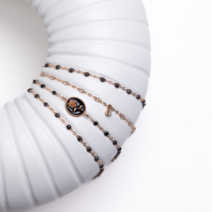 gigi Clozeau - bracelet quartz classique gigi or rose 17 cm