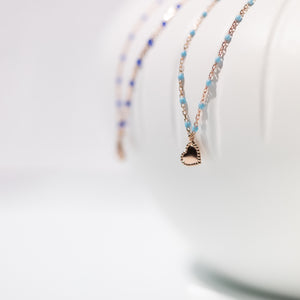 bracelet gigi clozeau modèle lucky coeur avec mini perles