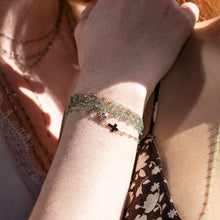 Bracelets menthe Classique Gigi, or jaune, 17 cm