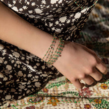 gigi clozeau bijoux - Bracelet menthe Classique Gigi, or jaune, 15 cm