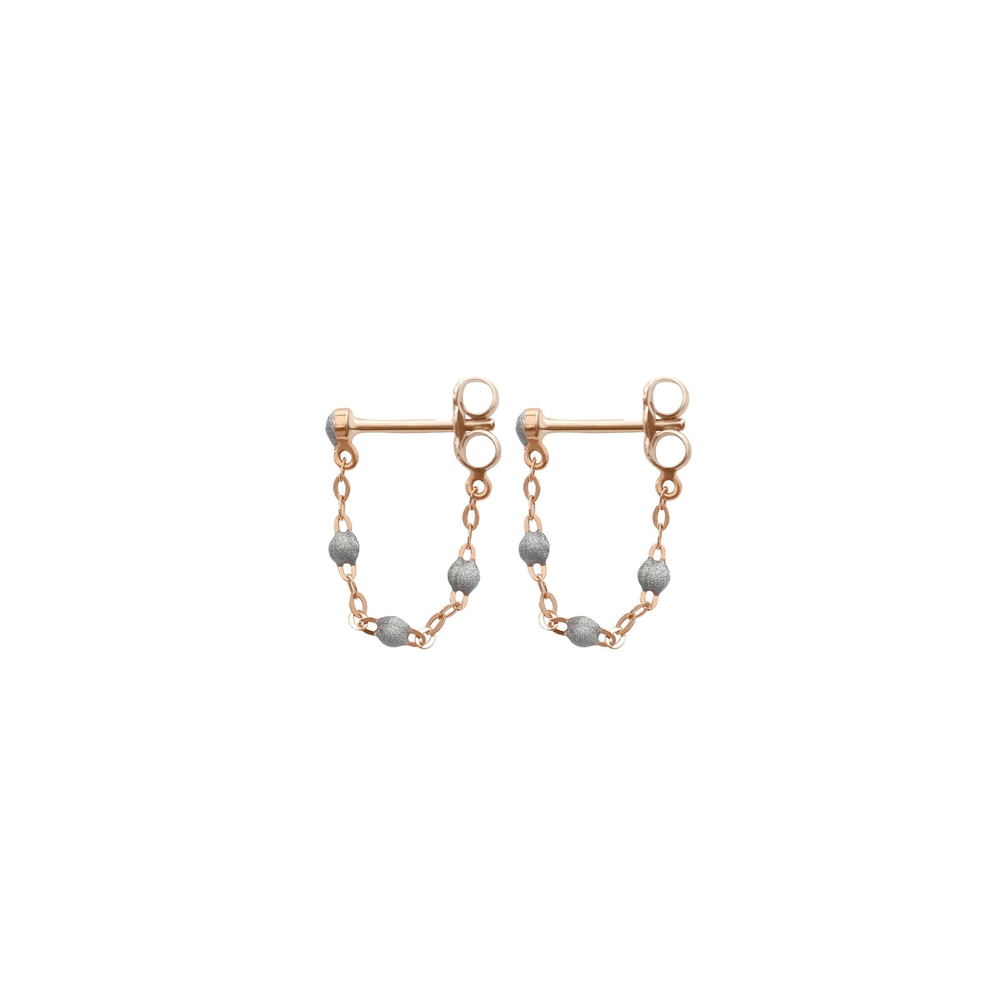 Gigi Clozeau - Boucles d'oreilles argent Classique Gigi, or rose