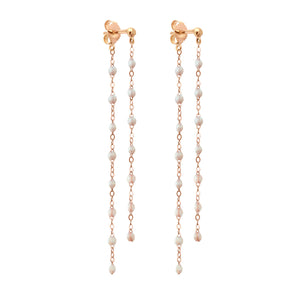 Gigi Clozeau - Boucles d'oreilles Dansantes Classique Gigi opale, or rose