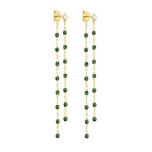 Gigi Clozeau - Boucles d'oreilles Dansantes Classique Gigi scarabée, diamants, or jaune