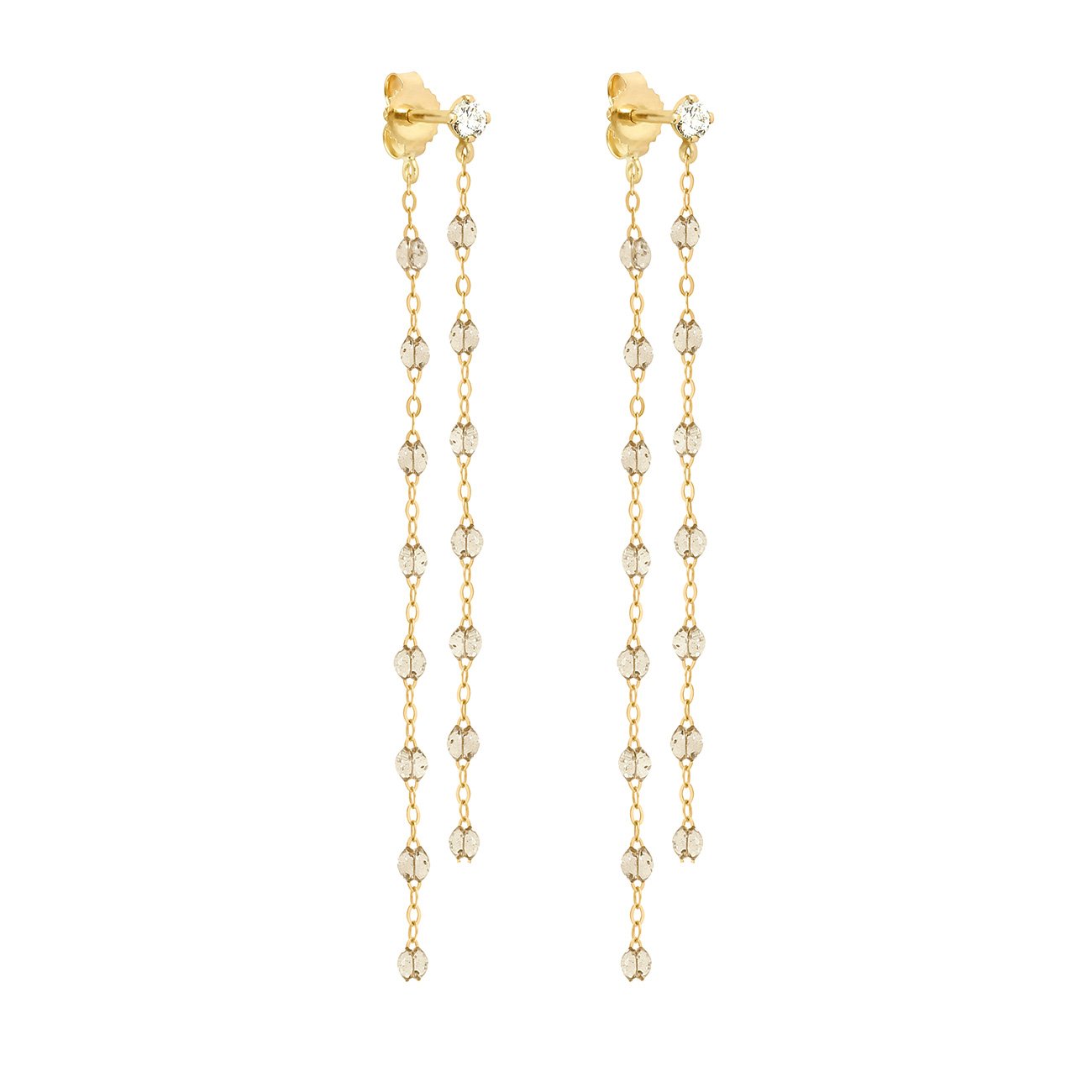 9ct Gold Diamond Pear Shaped Drop Earrings | Prouds