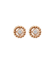 Gigi Clozeau - Boucles d'oreilles Lucky Puce diamants, or rose