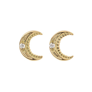 Clou de Nez en Or Jaune 9 Carats et Oxyde de Zirconium Clou de Nez en Or Jaune 9 Carats et Oxyde de Zirconium