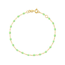 Gigi Clozeau - Bracelet anis Classique Gigi, or jaune, 17 cm