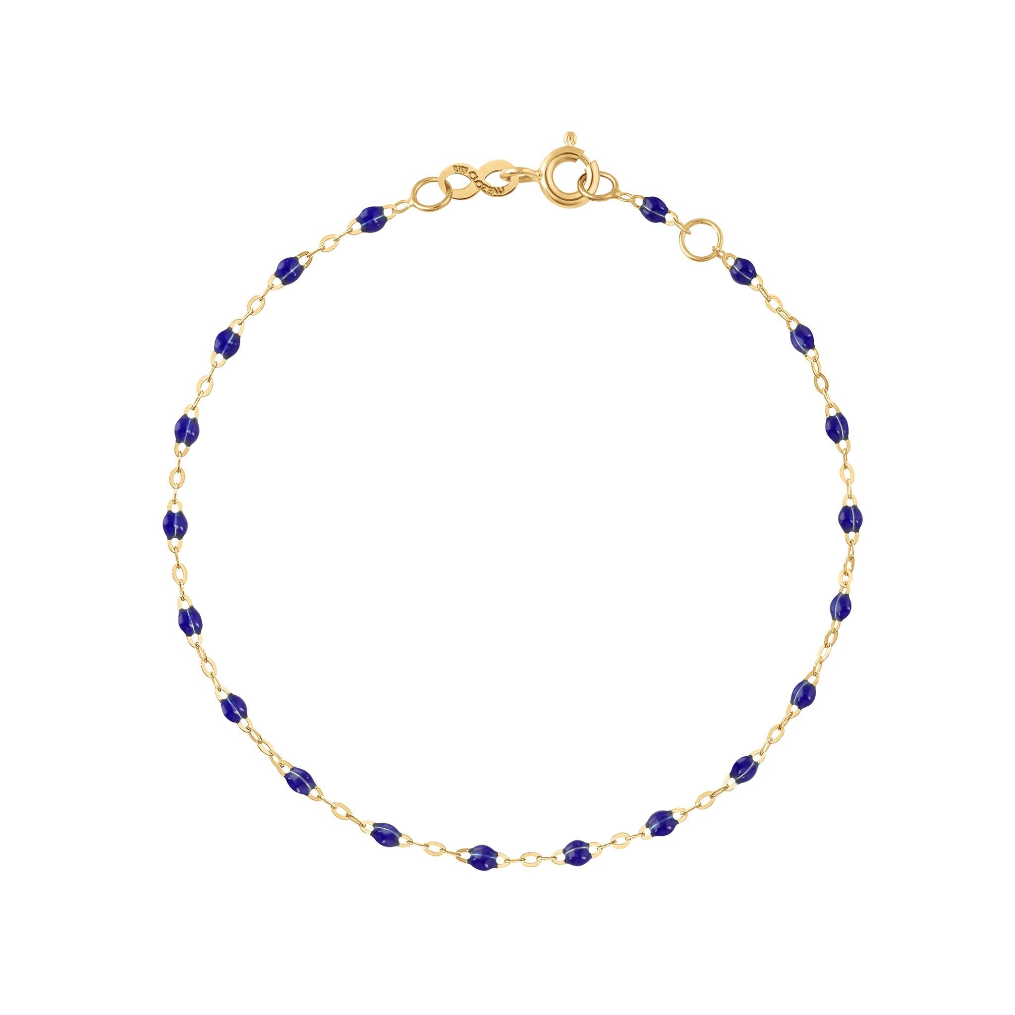 Gigi Clozeau - Bracelet bébé prusse Classique Gigi, or jaune, 13 cm