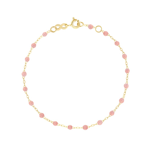 Gigi Clozeau - Bracelet blush Classique Gigi, or jaune, 17 cm