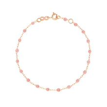 Gigi Clozeau - Bracelet blush Classique Gigi, or rose, 17 cm