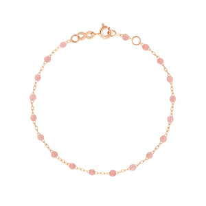 Gigi Clozeau - Bracelet blush Classique Gigi, or rose, 17 cm