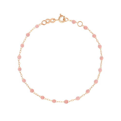 Gigi Clozeau - Bracelet blush Classique Gigi, or rose, 19 cm