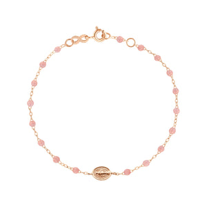 Gigi Clozeau - Bracelet blush Madone or rose, 17 cm