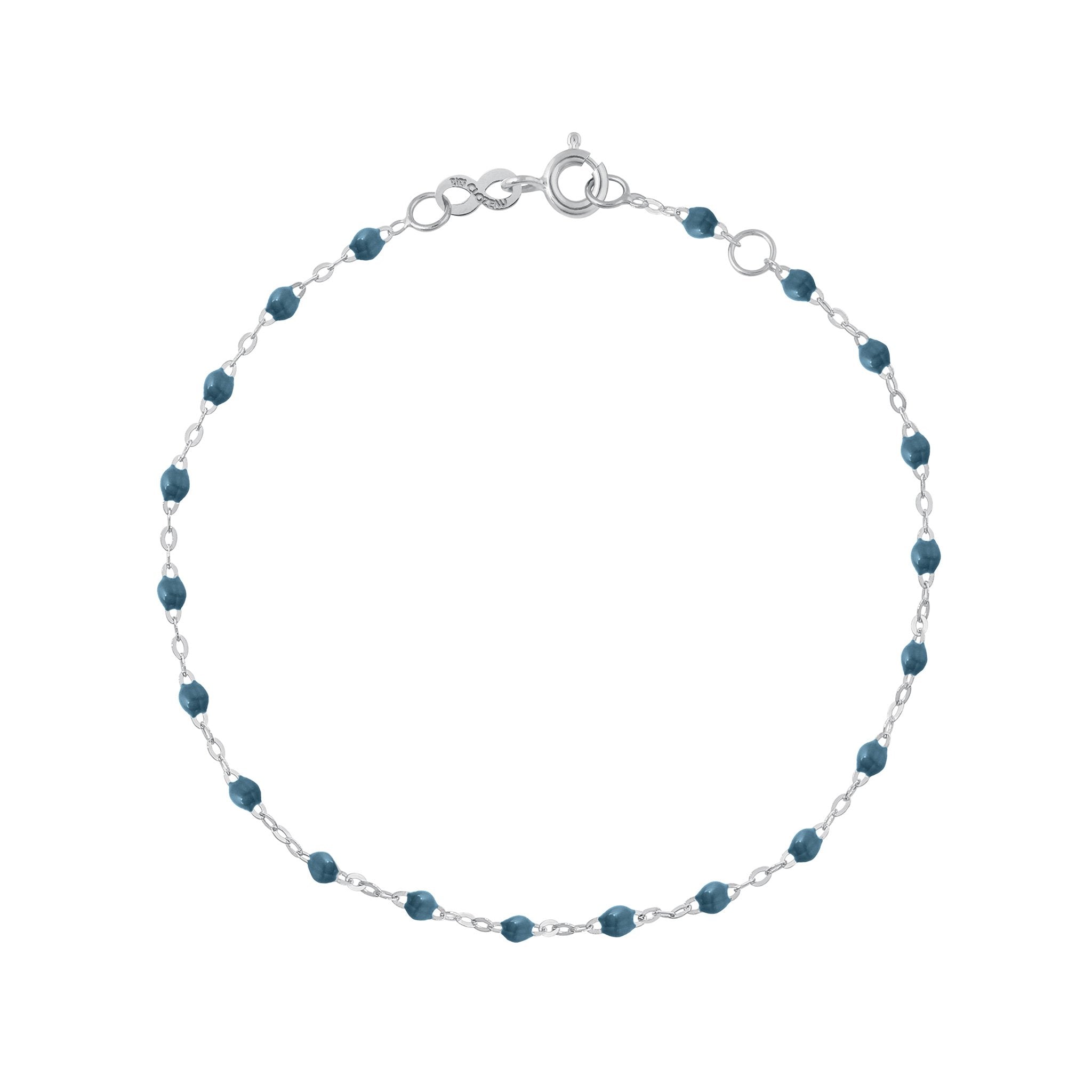 Gigi Clozeau - Bracelet céleste Classique Gigi, or blanc, 18 cm