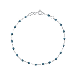 Gigi Clozeau - Bracelet céleste Classique Gigi, or blanc, 18 cm