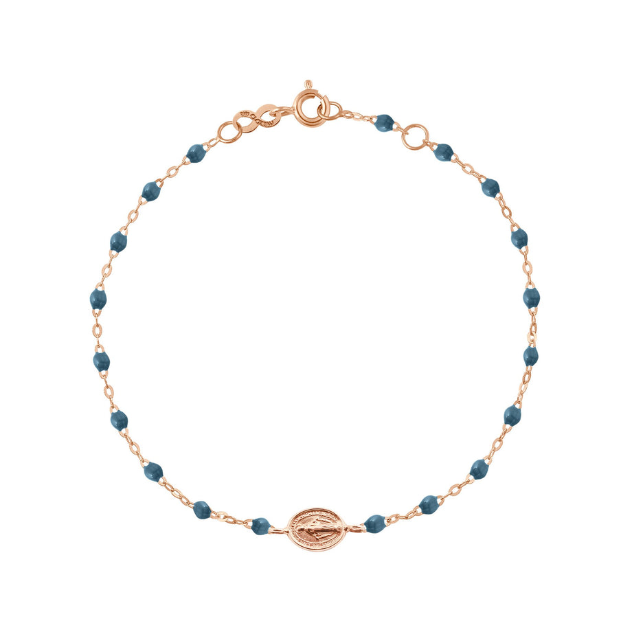 Gigi Clozeau - Bracelet céleste Madone or rose, 17 cm