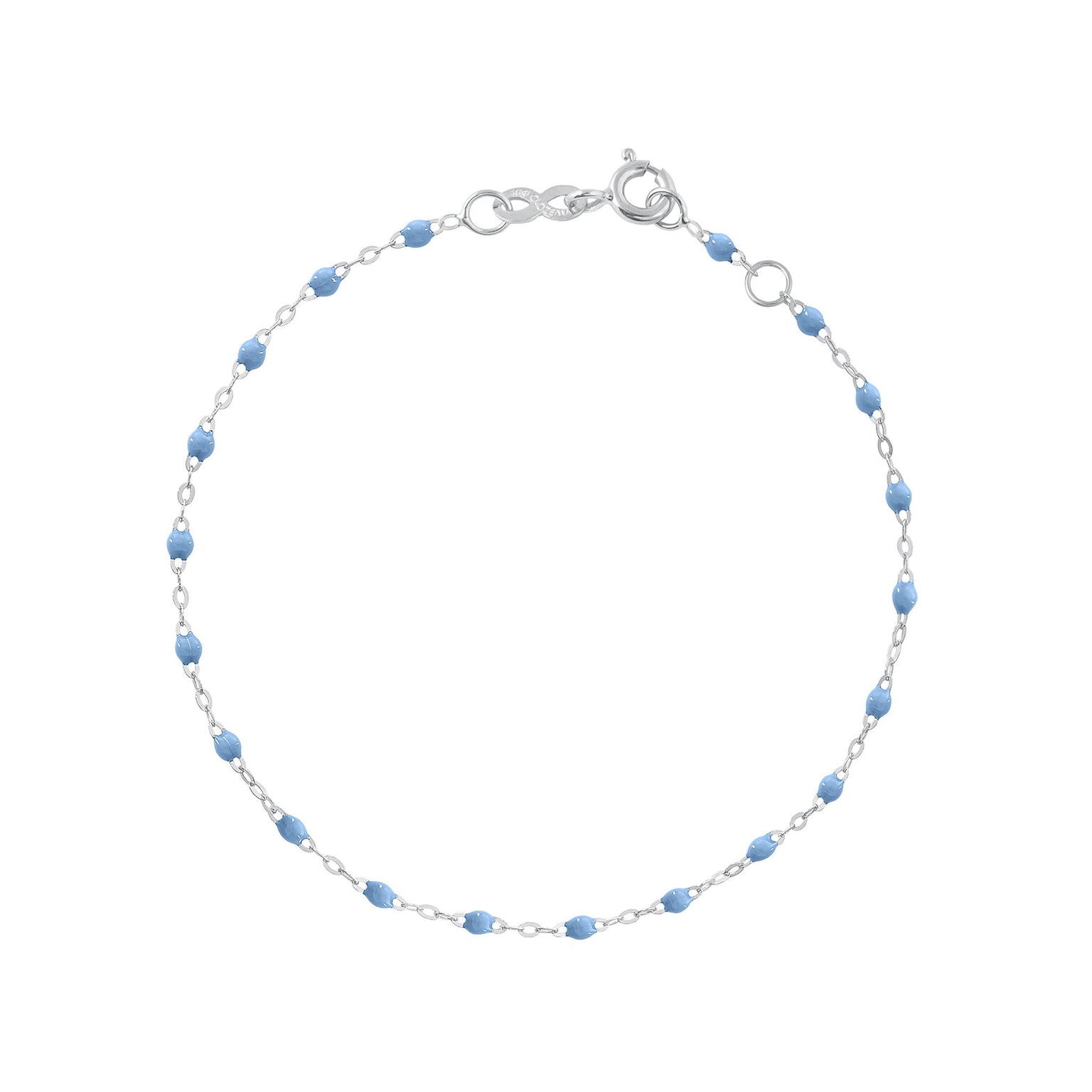 Gigi Clozeau - Bracelet ciel Classique Gigi, or blanc, 15 cm