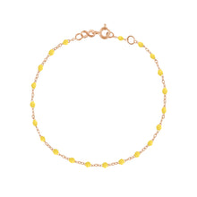 Gigi Clozeau - Bracelet citron Classique Gigi, or rose, 18 cm