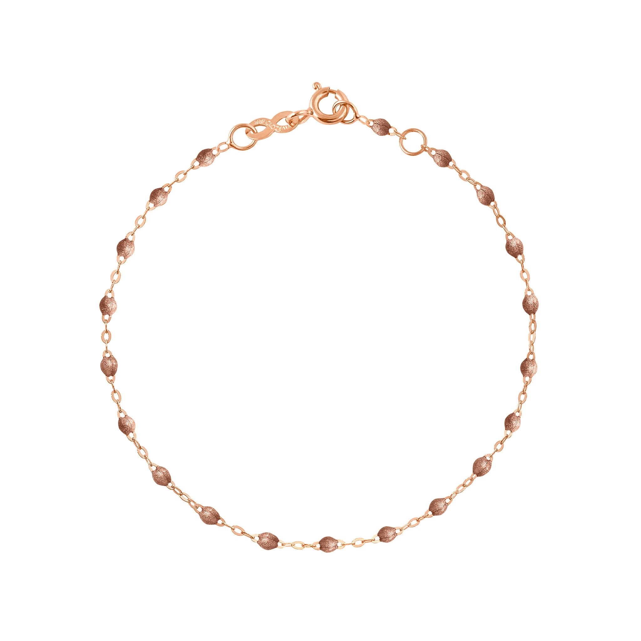 Gigi Clozeau - Bracelet cuivre Classique Gigi, or rose, 17 cm