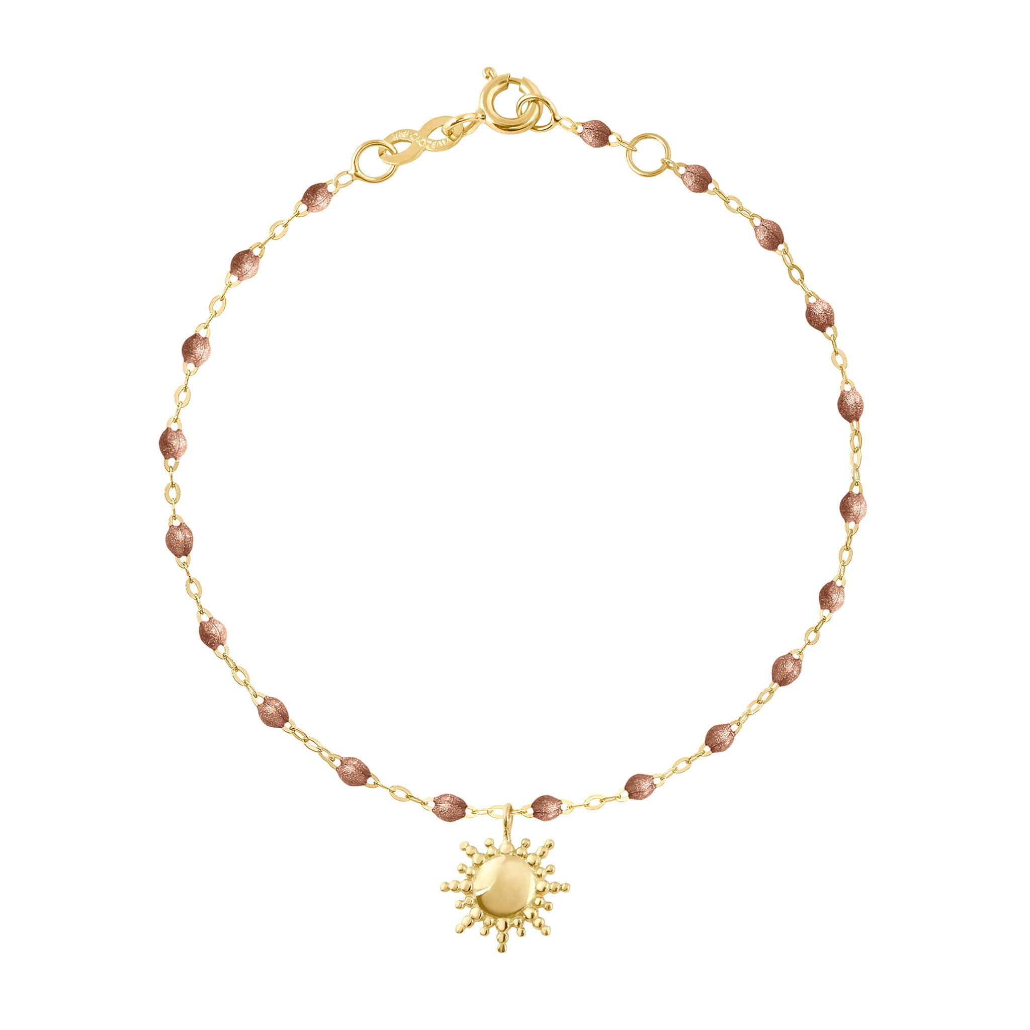 Gigi Clozeau - Bracelet cuivre Soleil, or jaune, 17 cm