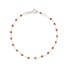 Gigi Clozeau - Bracelet fauve Classique Gigi, or blanc, 18 cm