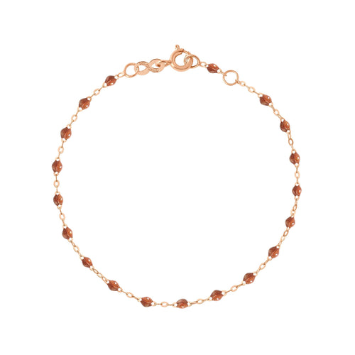 Gigi Clozeau - Bracelet fauve Classique Gigi, or rose, 19 cm