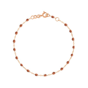 Gigi Clozeau - Bracelet fauve Classique Gigi, or rose, 19 cm