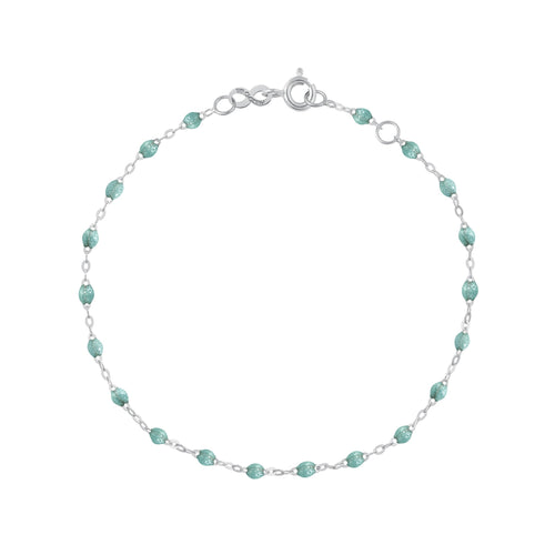 Gigi Clozeau - Bracelet glacier Classique Gigi, or blanc, 17 cm