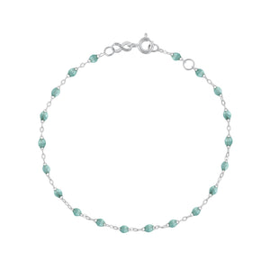 Gigi Clozeau - Bracelet glacier Classique Gigi, or blanc, 18 cm