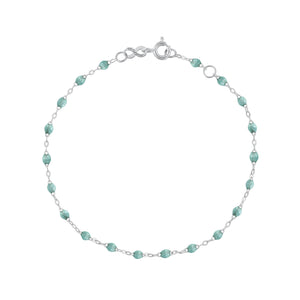 Gigi Clozeau - Bracelet glacier Classique Gigi, or blanc, 19 cm