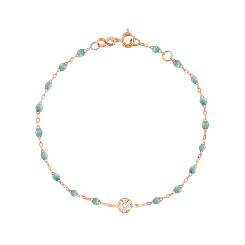 Gigi Clozeau - Bracelet glacier Puce diamants, or rose, 17 cm