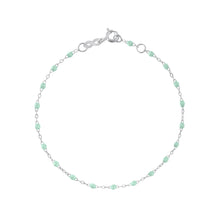 Gigi Clozeau - Bracelet jade Classique Gigi, or blanc, 19 cm