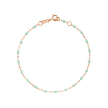 Gigi Clozeau - Bracelet jade Classique Gigi, or rose, 19 cm