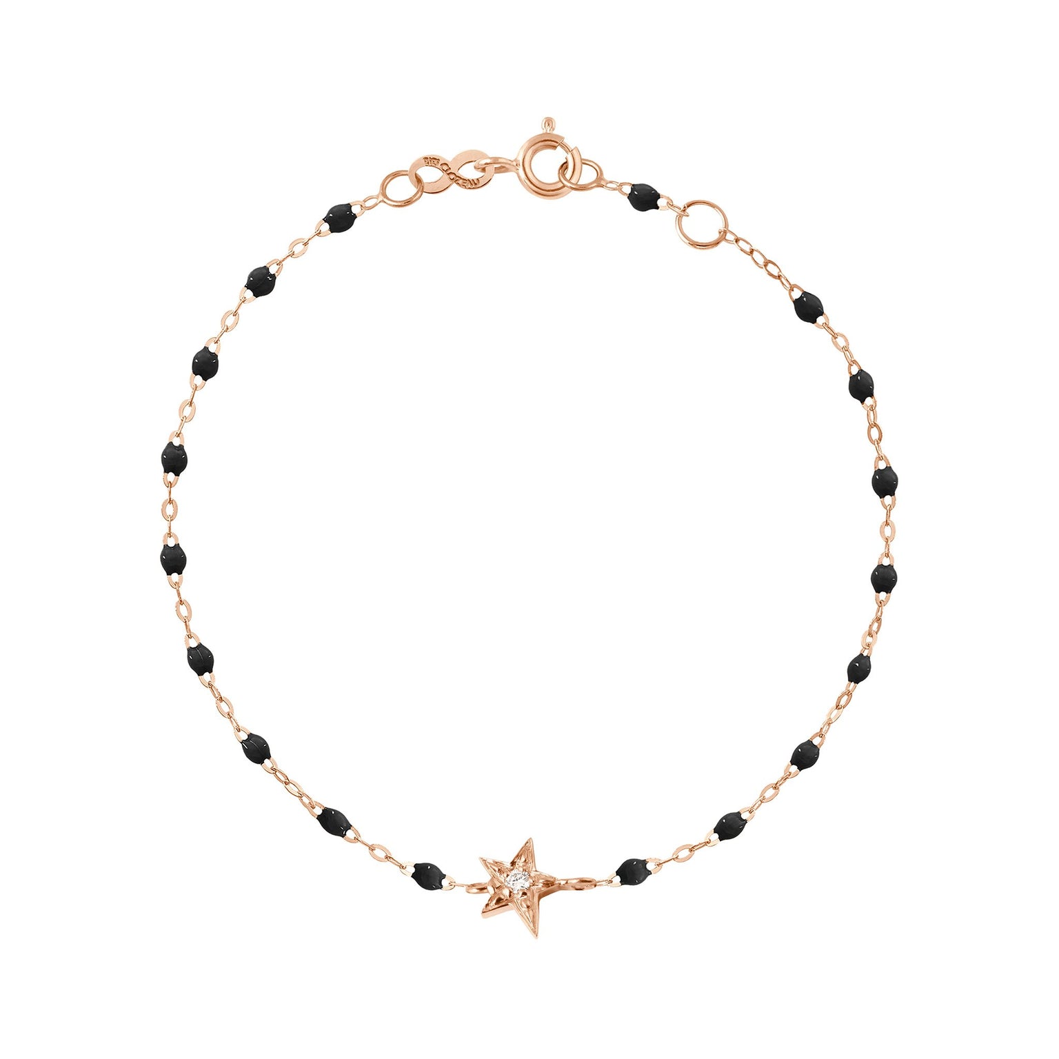 Rose gold on sale black diamond bracelet