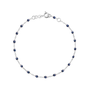 Gigi Clozeau - Bracelet nuit Classique Gigi, or blanc, 18 cm