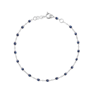 Gigi Clozeau - Bracelet nuit Classique Gigi, or blanc, 19 cm