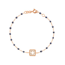 Gigi Clozeau - Bracelet nuit Trésor, diamants, or rose, 17 cm