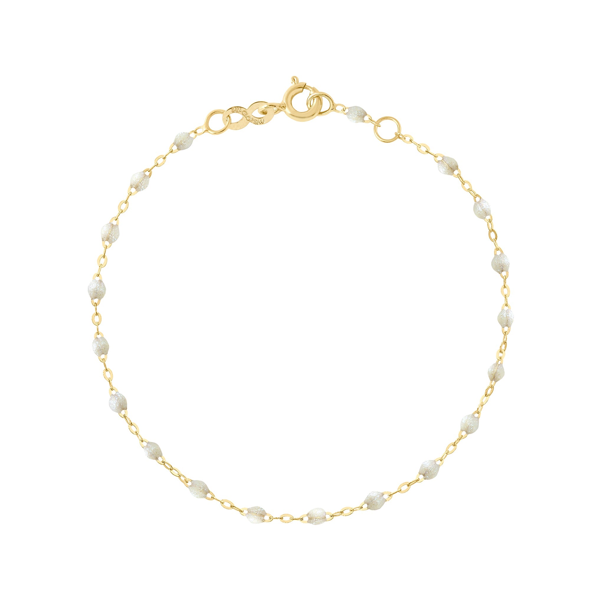 Gigi Clozeau - Bracelet opale Classique Gigi, or jaune, 17 cm