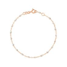 Gigi Clozeau - Bracelet opale Classique Gigi, or rose, 17 cm