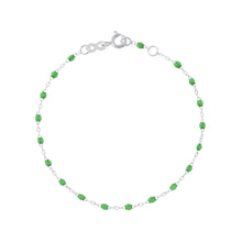 Gigi Clozeau - Bracelet prairie Classique Gigi, or blanc, 18 cm