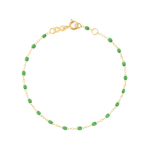 Gigi Clozeau - Bracelet prairie Classique Gigi, or jaune, 17 cm