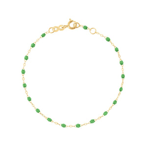 Gigi Clozeau - Bracelet prairie Classique Gigi, or jaune, 17 cm