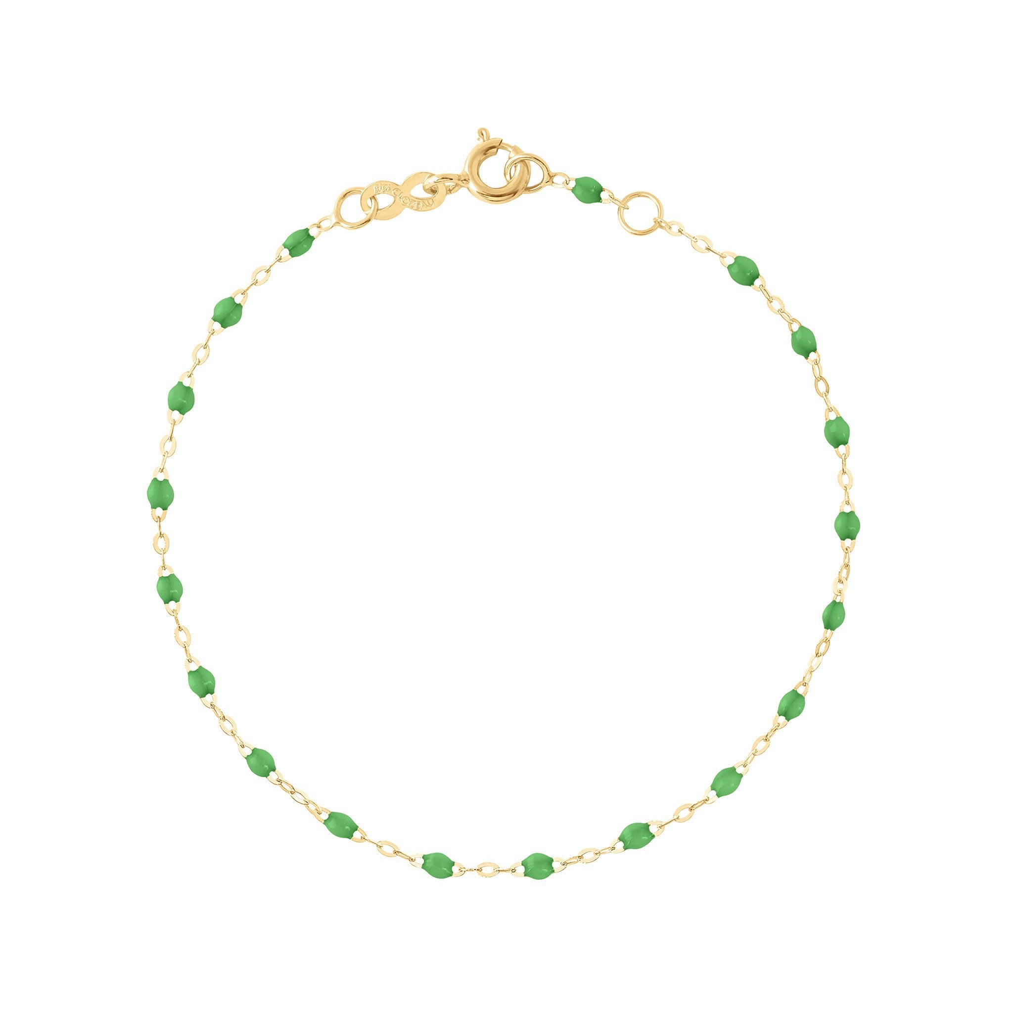 Gigi Clozeau - Bracelet prairie Classique Gigi, or jaune, 15 cm